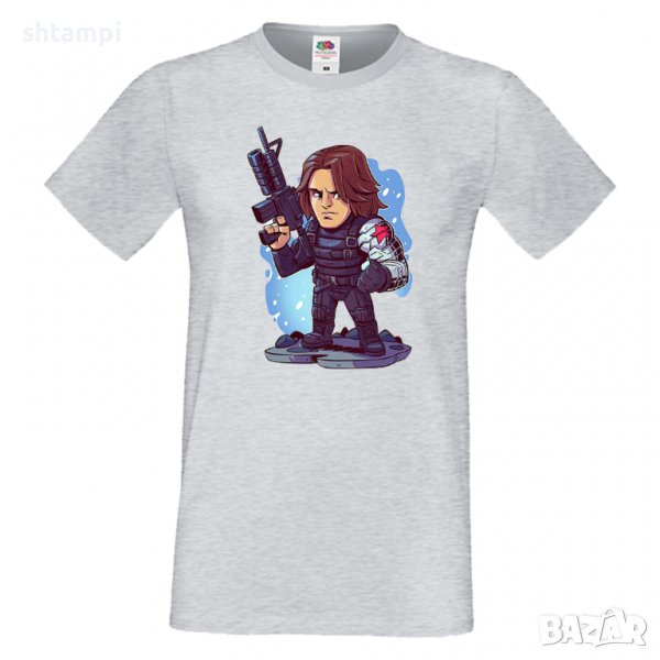 Мъжка тениска Marvel Winter Soldier  Игра,Изненада,Подарък,Геймър,, снимка 1