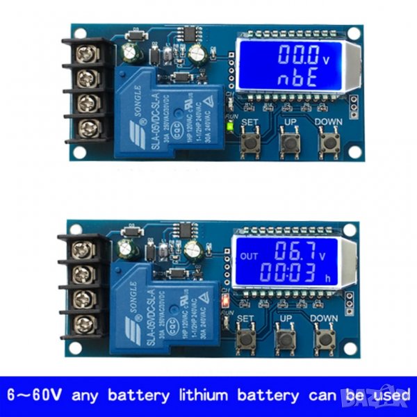 Заряден контролер за батерии и акумулатори 30А от 6 до 60V XY-L30A , снимка 1