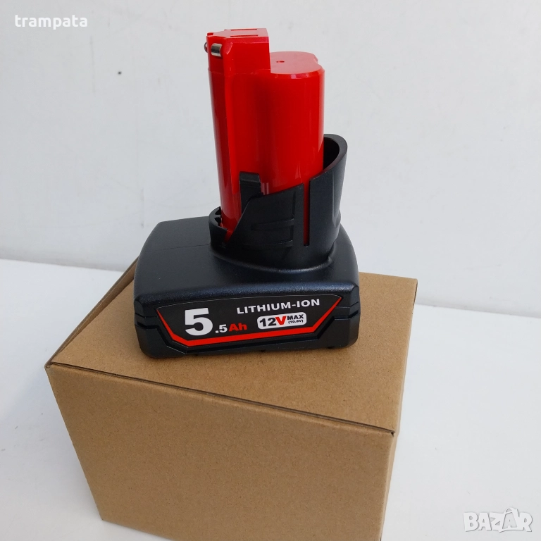 НАЙ ДОБРАТА ОФЕРТА НОВА Батерия 10,8V / 5,5Ah MAX12 за Milwaukee, снимка 1
