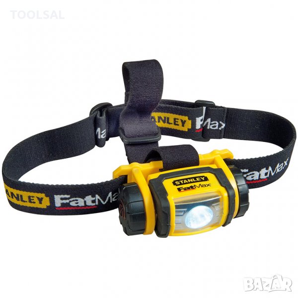 LED фенер Stanley влагозащитен челник 80 lm, 54 IP, жълт, FatMax, снимка 1
