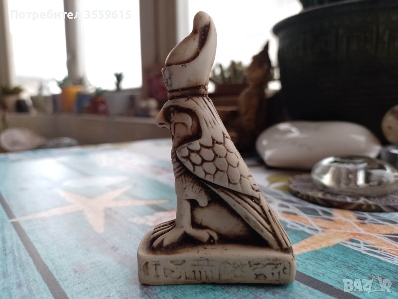 каменна статуетка на птица от Египет, снимка 1