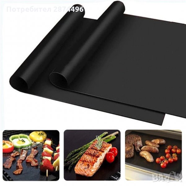 27552 Тефлонова подложка за печене на скара и фурна, снимка 1