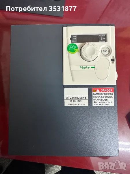 Честотен регулатор (Инвертор) Schneider 2,2kW, снимка 1