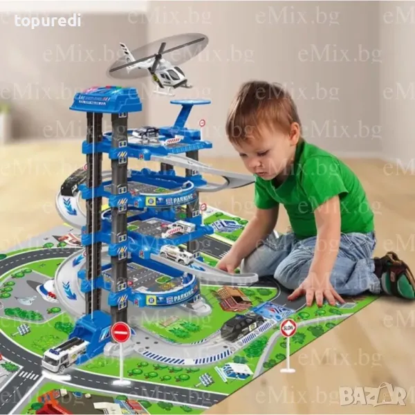 ПОЛИЦЕЙСКИ ПАРКИНГ НА 5 ЕТАЖА, снимка 1