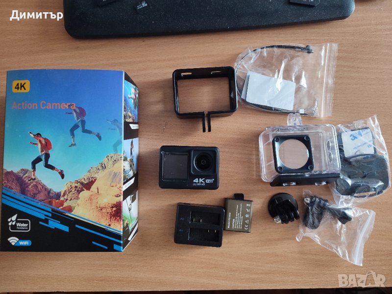 4K action camera Reedtock G9Pro - Sony IMX386, две батерии - EIS стабилизация, снимка 1