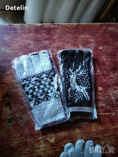 Плетени зимни ръкавици, снимка 1