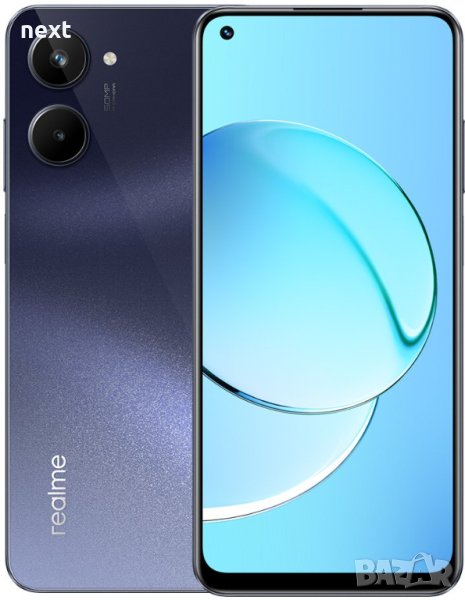 Смартфон Realme 10, 8GB, 128GB, Rush Black, снимка 1