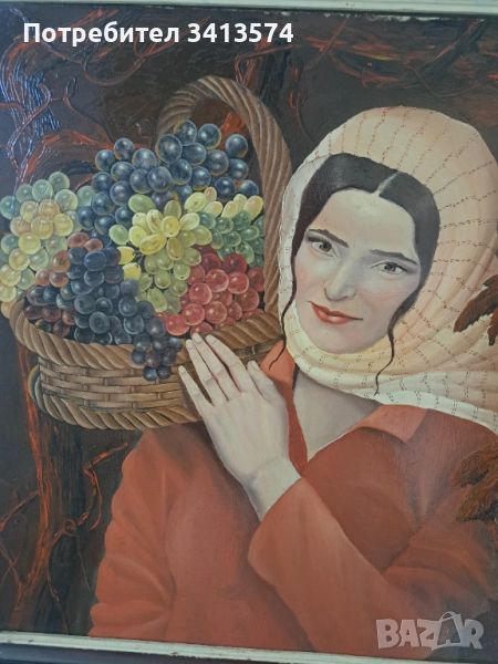 Стара картина -30 годишна, снимка 1