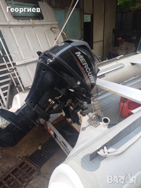 Лодка RIB с колесар, снимка 1