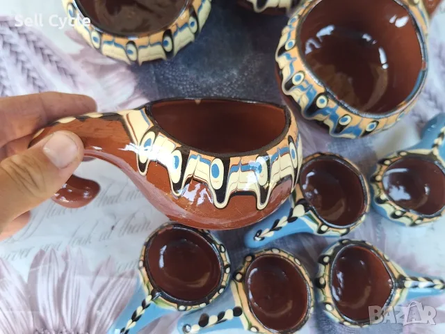 ✅ТРОЯНСКА КЕРАМИКА - ЧАШКИ ❗, снимка 5 - Сервизи - 55749710
