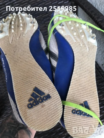 Шпайкове Adidas - номер 44, снимка 4 - Други спортове - 50471906