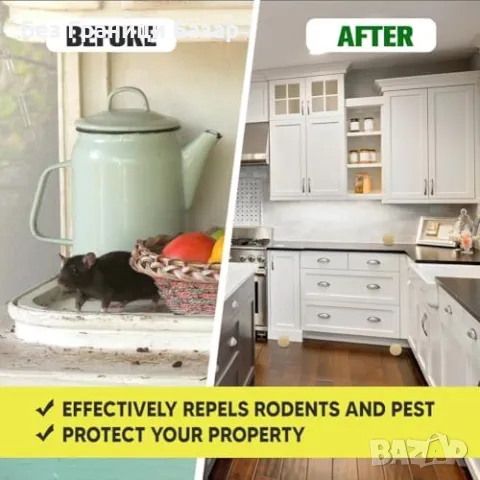 Нов Универсален защитник срещу мишки и насекоми – лесна употреба, натурална формула, снимка 5 - Други стоки за дома - 48337357