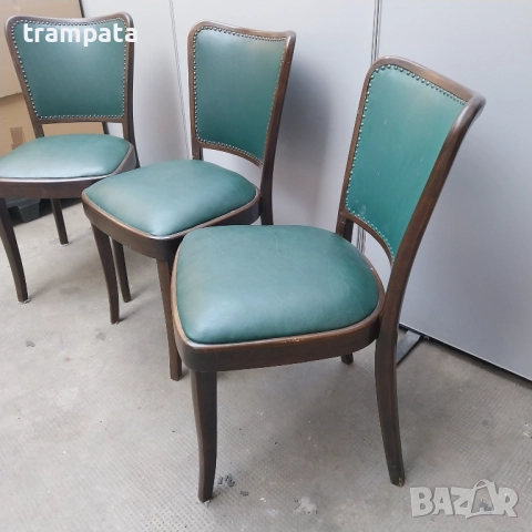 НАЙ ДОБРАТА ОФЕРТА Дизайнерски винтидж столове Roman Geis 1950  , снимка 5 - Антикварни и старинни предмети - 52977097