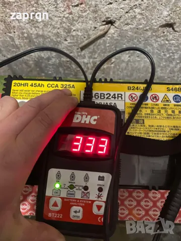 Почти чисто нов акумулатор YUASA 45 амп/ч 325 А Азиатка L+ с гаранция, снимка 3 - Аксесоари и консумативи - 48439598