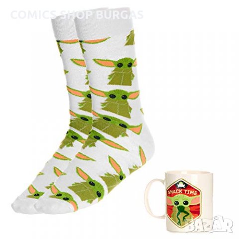 Подаръчен комплект Paladone The Child Mug and Socks Set, снимка 2 - Други ценни предмети - 31740193
