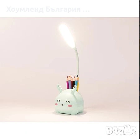 Детска нощна лампа с поставка за телефон, снимка 2 - Детски нощни лампи - 54355178