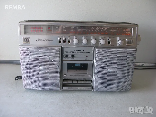 TELEFUNKEN CR 100, снимка 2 - Радиокасетофони, транзистори - 56140813