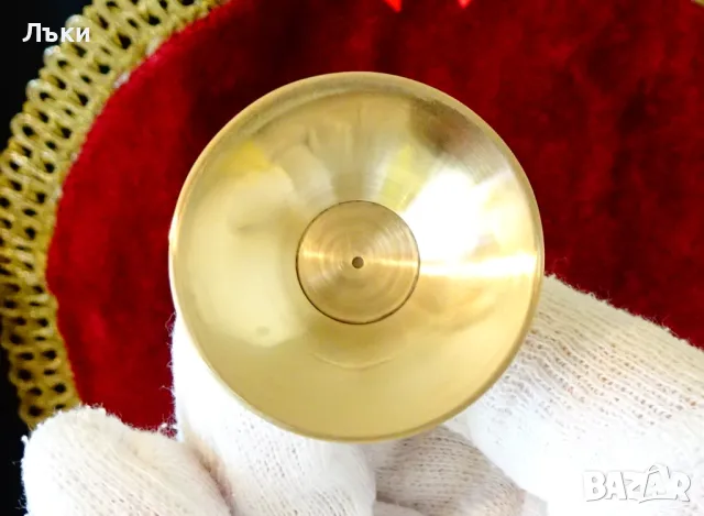 Английски бронзови чаши,барокови орнаменти. , снимка 6 - Антикварни и старинни предмети - 48295110