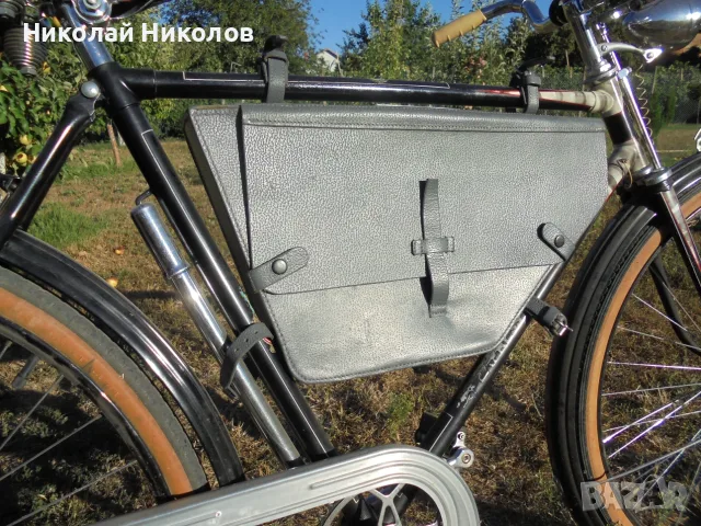 Ретро военна велосипедна чанта , снимка 2 - Велосипеди - 55962651