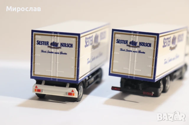 ALBEDO H0 1/87 MERCEDES ACTROS ВЛЕКАЧ КАМИОН МОДЕЛ КОЛИЧКА, снимка 5 - Колекции - 50964419