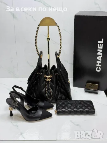 Chanel Дамски Обувки На Ток Шанел - Различни Цветове И Модели Код SB-73, снимка 6 - Дамски обувки на ток - 55726684