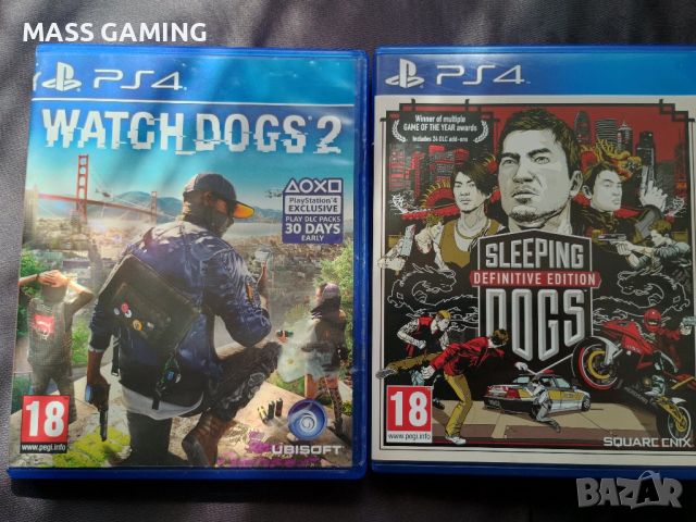Watch Dogs, Sleeping Dogs PS4