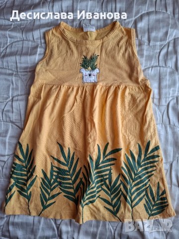 4 бр. рокли за ръст 86 см., снимка 4 - Бебешки рокли - 50496117