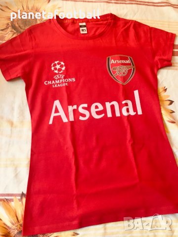  Дамска Фен тениска на Арсенал с Ваше Име и Номер!Arsenal London за всички дами фенове на Артилерист, снимка 10 - Тениски - 8650824