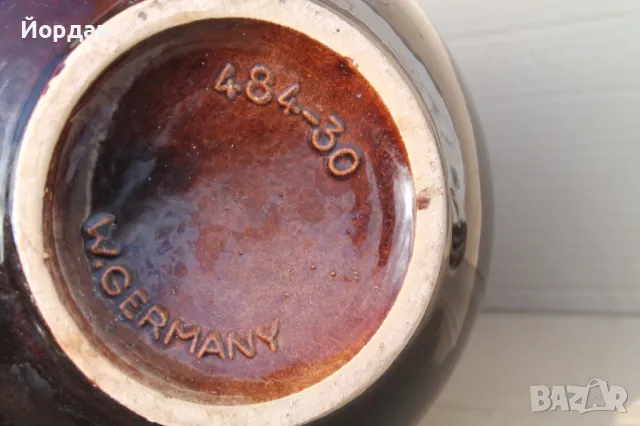 Немска ваза ''Лава'' 1970-та година, снимка 12 - Антикварни и старинни предмети - 48967338
