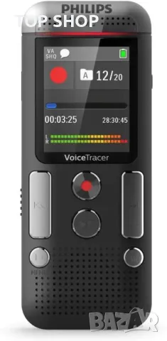 Диктофон ново поколение Philips Voice Tracer DVT2710+ Dragon софтуер, снимка 3 - MP3 и MP4 плеъри - 48514527