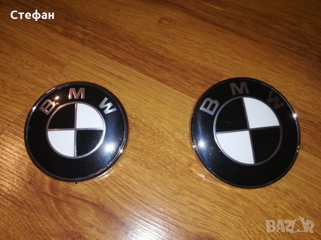 Емблема БМВ BMW 74, 82мм синя, черна, снимка 5 - Аксесоари и консумативи - 34233093
