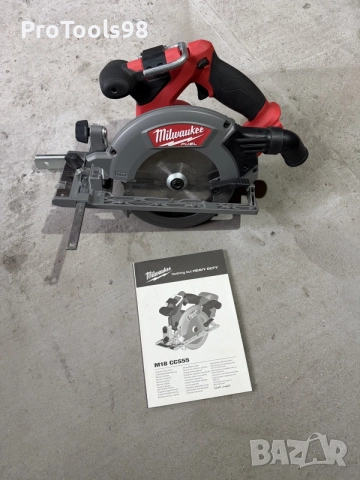 Milwaukee CCS55 ръчен циркуляр