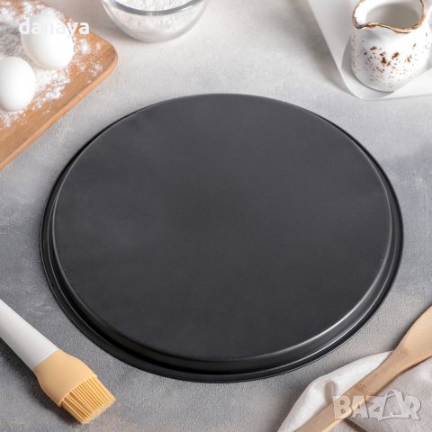 3582 Малка кръгла тава за пица 28см, снимка 5 - Форми - 39994330