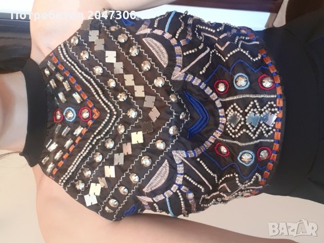 Рокля с маниста , снимка 3 - Рокли - 27051130