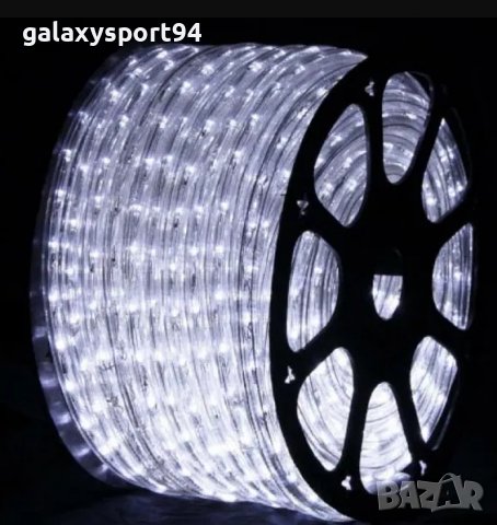 LED Украса Маркуч ЛЕД 100метрови за Къщи, заведения, тераси, хотели др, снимка 10 - Лед осветление - 38583548