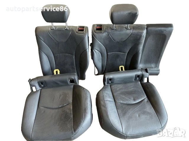 Седалка задна черна кожа за Toyota Prius 1.8 Hybrid (2018)