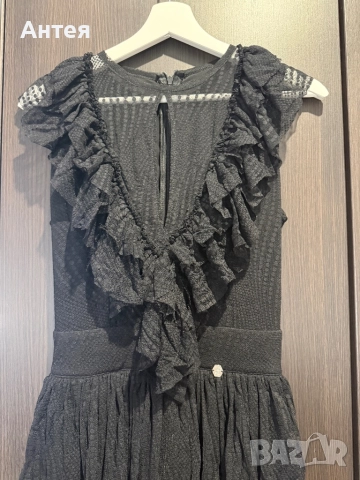 Продавам къса черна рокля, снимка 2 - Рокли - 52943668