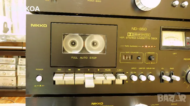 NIKKO TRM-750 + ND-650 + FAM-650, снимка 15 - Ресийвъри, усилватели, смесителни пултове - 48560498
