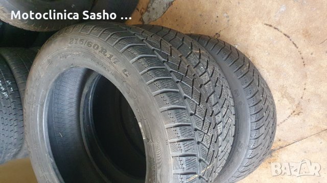 Зимни бусови гуми 215/60R17C DUNLOP, снимка 1 - Гуми и джанти - 30656881