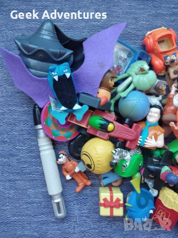 80 Броя Малки Ретро / Винтидж Играчки Лот Pokemon, McDonalds, Power Rangers, снимка 2 - Колекции - 51717329