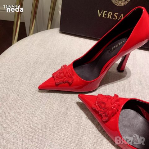 Versace 2022 (реплика) 97, снимка 18 - Дамски обувки на ток - 35305050