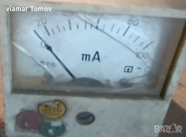 Милиамперметр  100мА, снимка 14 - Други машини и части - 47817484