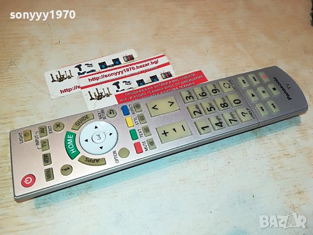 PANASONIC TV REMOTE-SWISS 2712221301, снимка 2 - Дистанционни - 39118349