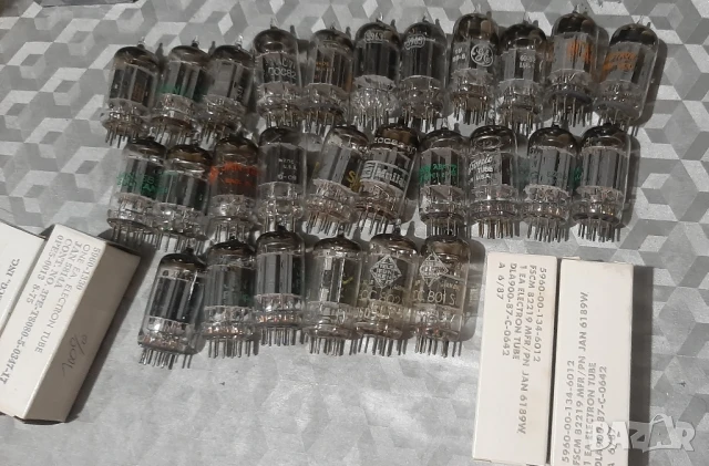 Радио лампи ECC82-5963,6189W,12au7,5814a, снимка 1