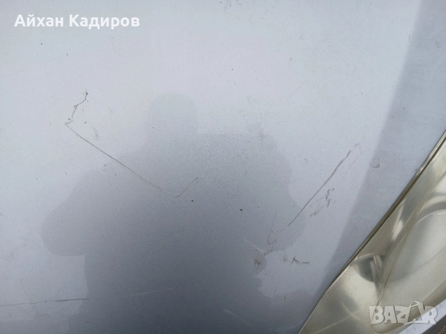 Преден капак светло сив за Пежо 407 100лв, снимка 3 - Части - 52433414