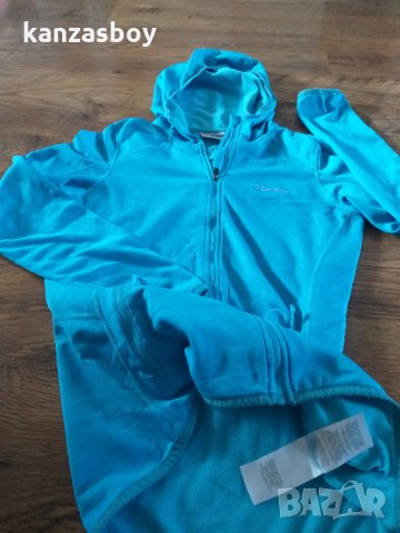 Columbia W SAPPHIRE TRAIL HOODED - страхотно дамско горнище, снимка 8 - Спортни екипи - 31841828