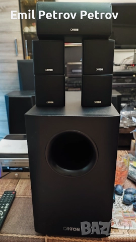 Промо ⭐⭐⭐ Canton M 240 субуфер + подарък център и 4 съраунда