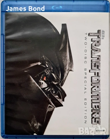 Блу Рей (Blu Ray) Трансформърс (Transformers) 2 диска без БГ субтитри, снимка 2 - Blu-Ray филми - 23122500