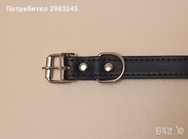 Кучешки кожен нашийник , снимка 3 - За кучета - 48685321