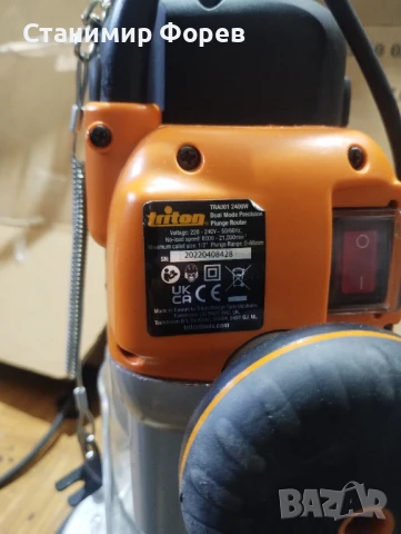 Оберфреза Triton , снимка 5 - Бормашини - 50573675